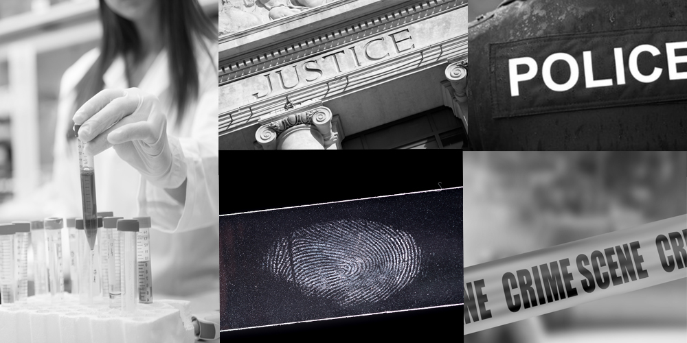 Crime Law Enforcement Justice Lab Fingerprint