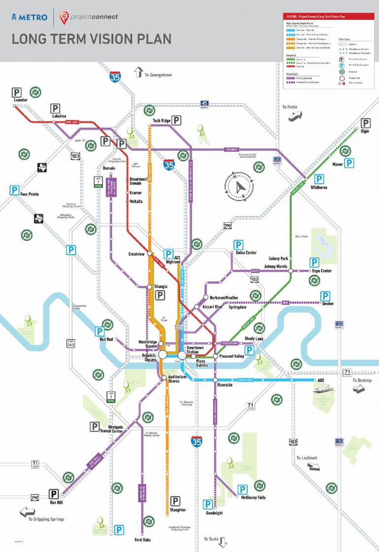 Capital Metro Presents $9.6B Transit Plan With New Austin Rail, Bus ...