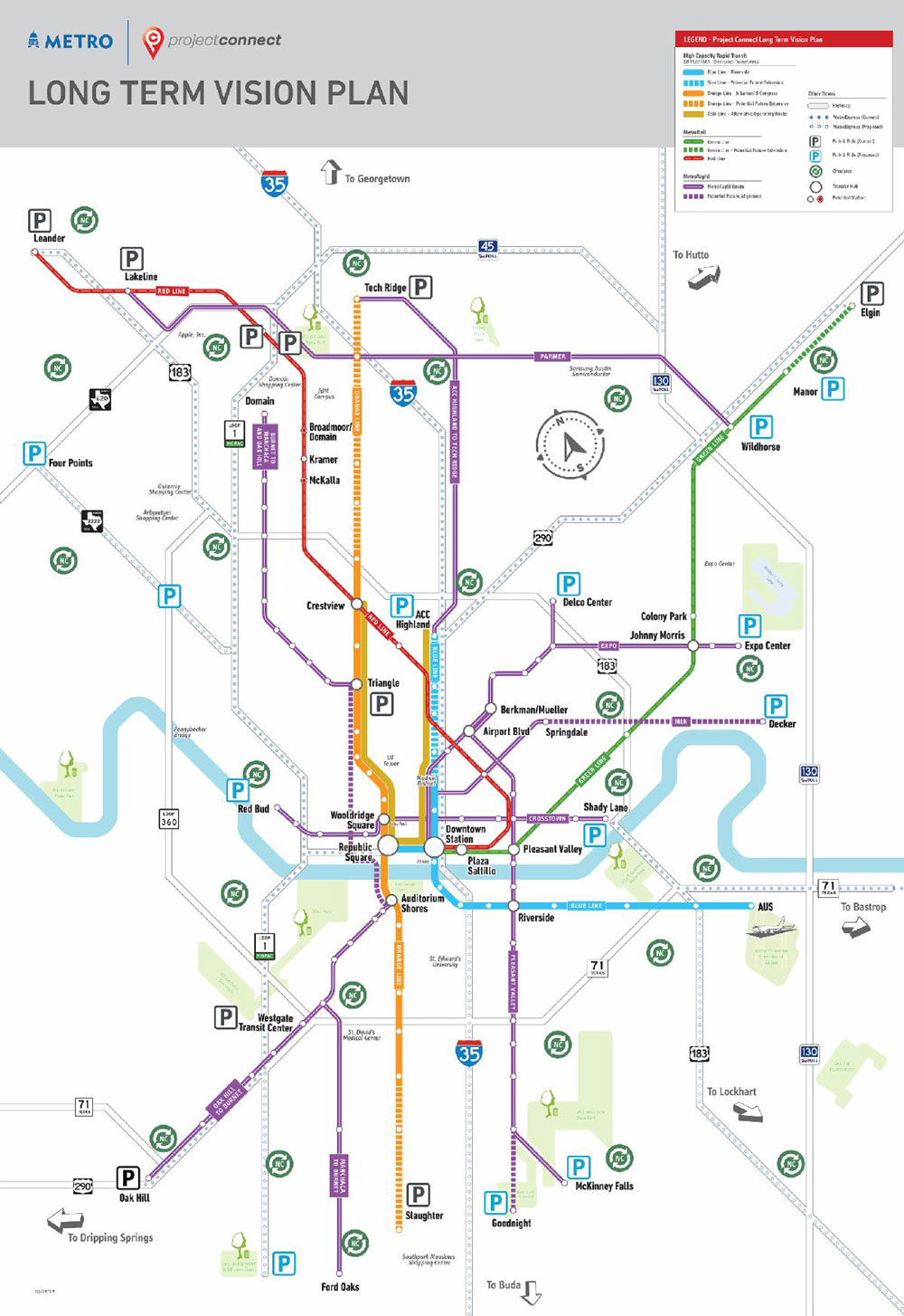 Austin Metro Map