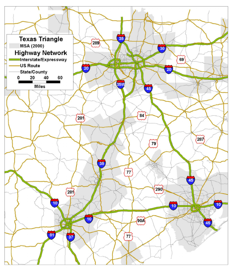 Amtrak targets ‘Texas Triangle’ for corridor vision expansion plan ...